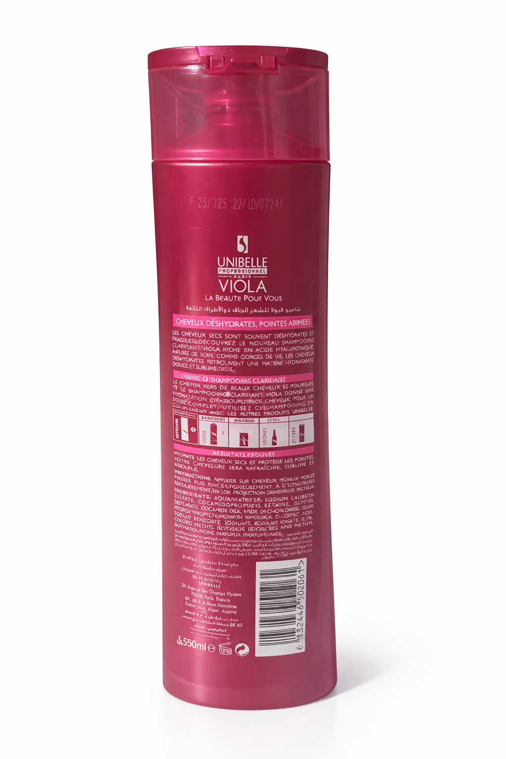 Shampooing Clarifiant Viola Âge Sublime à l’Acide Hyaluronique – Hydratation & Souplesse