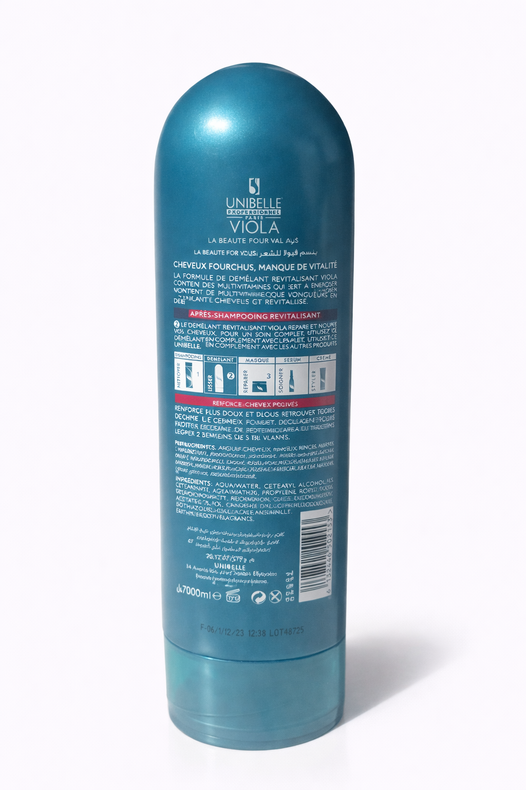 Après-Shampooing Revitalisant Viola Énergie+ Multi-Vitamines – Anti-Fatigue