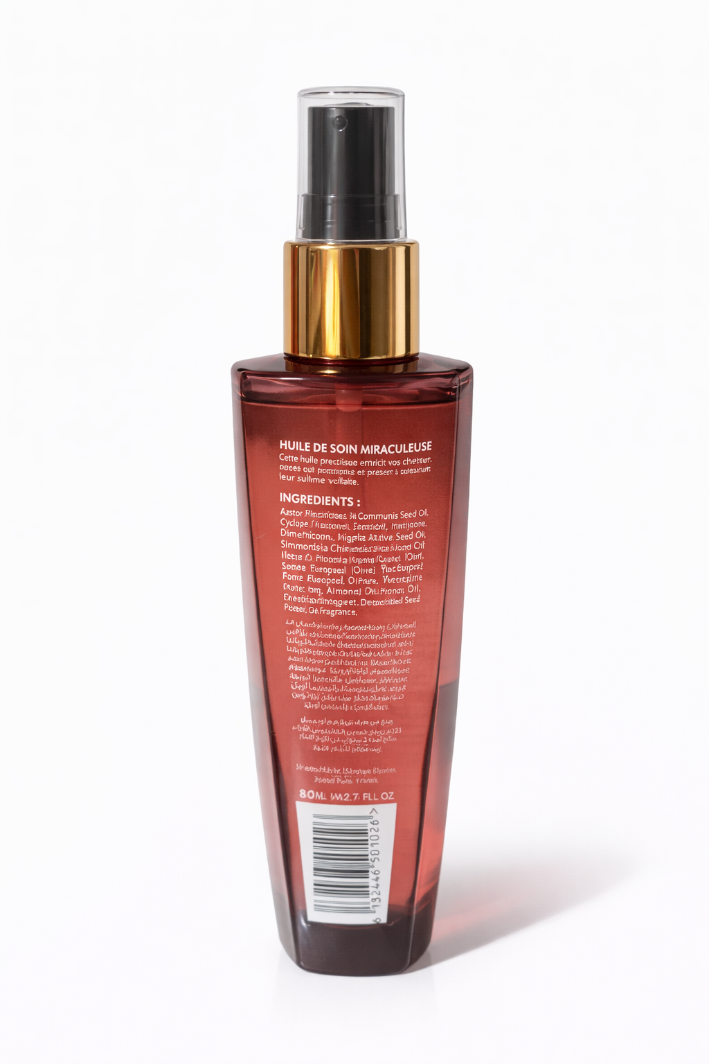 Huile de Soin Miraculeuse Viola – Huile Sublime Protectrice & Réparatrice pour Cheveux Colorés