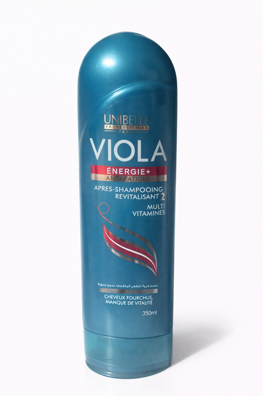 Après-Shampooing Revitalisant Viola Énergie+ Multi-Vitamines – Anti-Fatigue