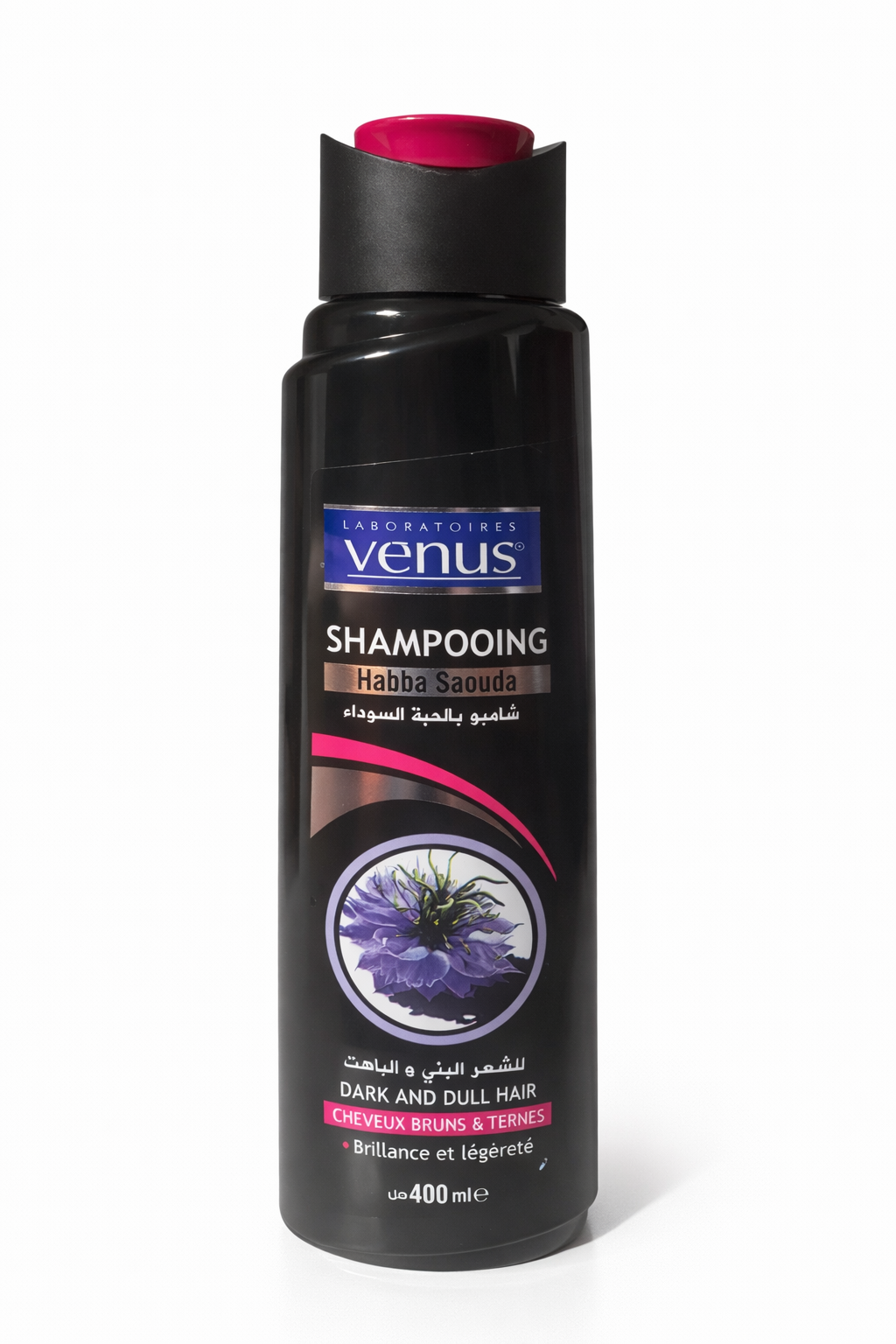 SHAMPOING VENUS HABBA SAOUDA Extrait naturel de Fleur de Nigelle