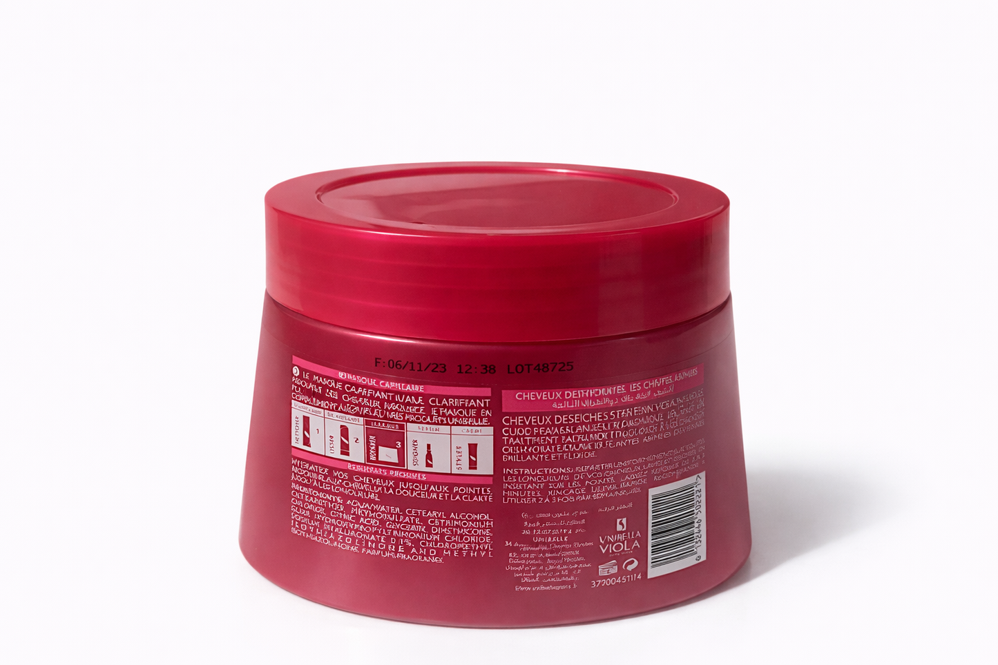 Masque Capillaire Clarifiant Viola Âge Sublime à l’Acide Hyaluronique – Anti-Dessèchement